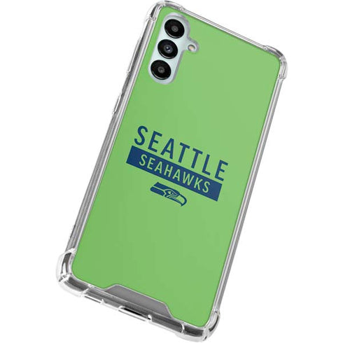 NFL Seattle Seahawks Green Performance Series Galaxy A14 5G Clear Case