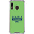 NFL Seattle Seahawks Green Performance Series Galaxy A30 Clear Case