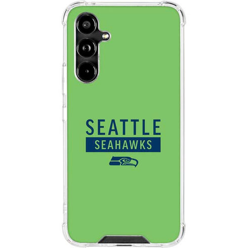 NFL Seattle Seahawks Green Performance Series Galaxy A54 5G Clear Case