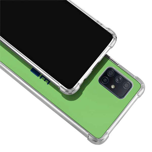 NFL Seattle Seahawks Green Performance Series Galaxy A71 5G Clear Case