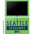 NFL Seattle Seahawks Green Performance Series Galaxy Book 12in Skin