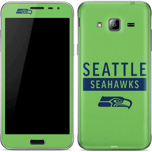 NFL Seattle Seahawks Green Performance Series Galaxy J3 Skin