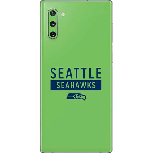NFL Seattle Seahawks Green Performance Series Galaxy Note 10 Skin