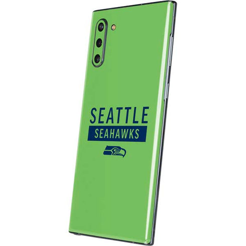 NFL Seattle Seahawks Green Performance Series Galaxy Note 10 Skin