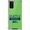 NFL Seattle Seahawks Green Performance Series Galaxy Note20 5G Clear Case
