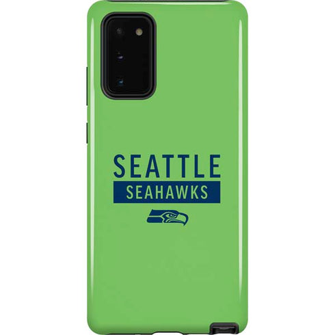 NFL Seattle Seahawks Green Performance Series Galaxy Note20 5G Pro Case