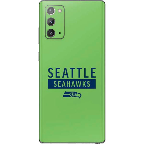 NFL Seattle Seahawks Green Performance Series Galaxy Note20 5G Skin