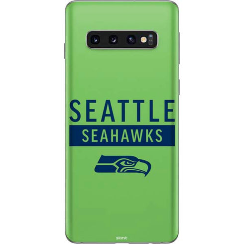 NFL Seattle Seahawks Green Performance Series Galaxy S10 Skin