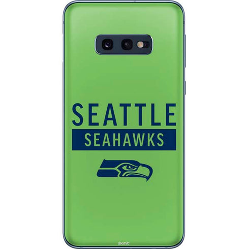NFL Seattle Seahawks Green Performance Series Galaxy S10e Skin