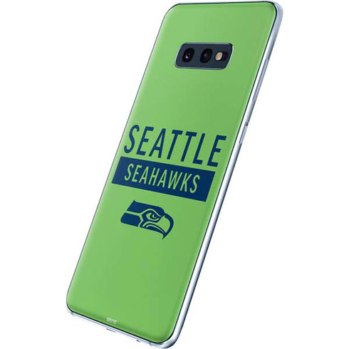 NFL Seattle Seahawks Green Performance Series Galaxy S10e Skin