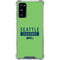 NFL Seattle Seahawks Green Performance Series Galaxy S20 FE Clear Case