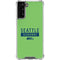 NFL Seattle Seahawks Green Performance Series Galaxy S21 FE Clear Case