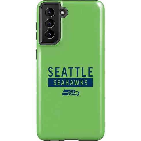 NFL Seattle Seahawks Green Performance Series Galaxy S21 Plus 5G Pro Case
