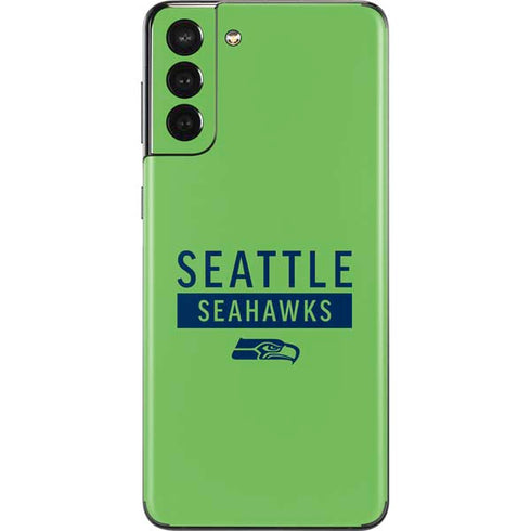 NFL Seattle Seahawks Green Performance Series Galaxy S21 Plus 5G Skin