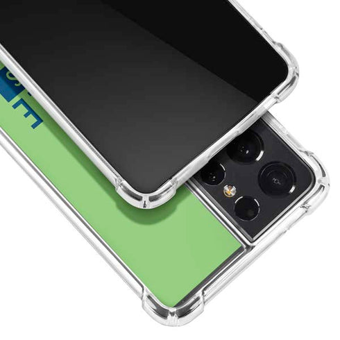 NFL Seattle Seahawks Green Performance Series Galaxy S21 Ultra 5G Clear Case