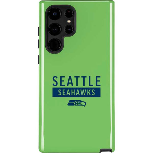 NFL Seattle Seahawks Green Performance Series Galaxy S22 Ultra Pro Case