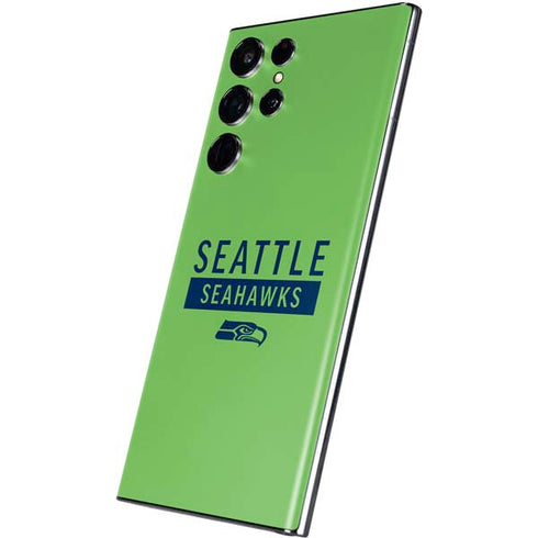NFL Seattle Seahawks Green Performance Series Galaxy S22 Ultra Skin