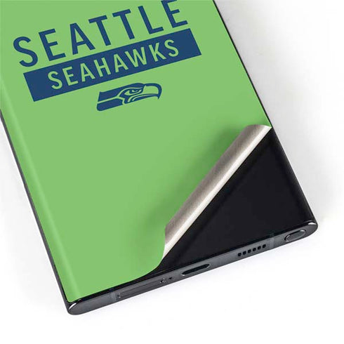NFL Seattle Seahawks Green Performance Series Galaxy S22 Ultra Skin