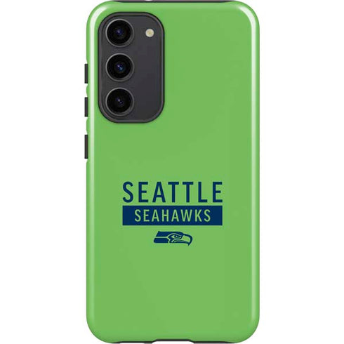 NFL Seattle Seahawks Green Performance Series Galaxy S23 Plus Pro Case