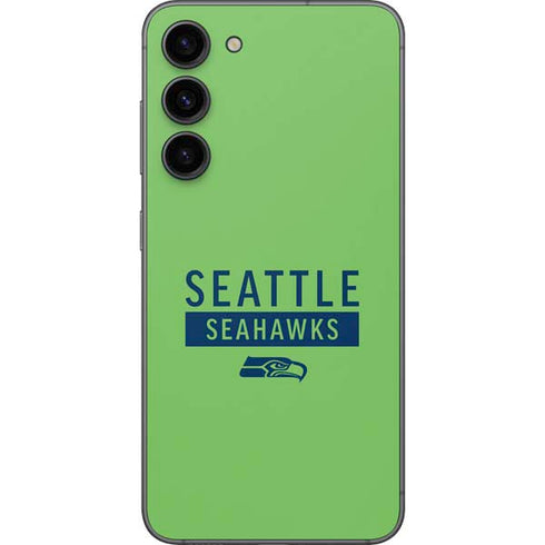 NFL Seattle Seahawks Green Performance Series Galaxy S23 Plus Skin