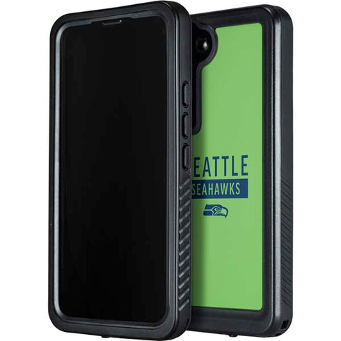NFL Seattle Seahawks Green Performance Series Galaxy S23 Plus Waterproof Case