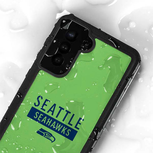 NFL Seattle Seahawks Green Performance Series Galaxy S23 Plus Waterproof Case