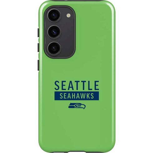 NFL Seattle Seahawks Green Performance Series Galaxy S23 Pro Case