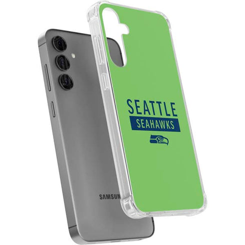 NFL Seattle Seahawks Green Performance Series Galaxy S24 Plus Clear Case