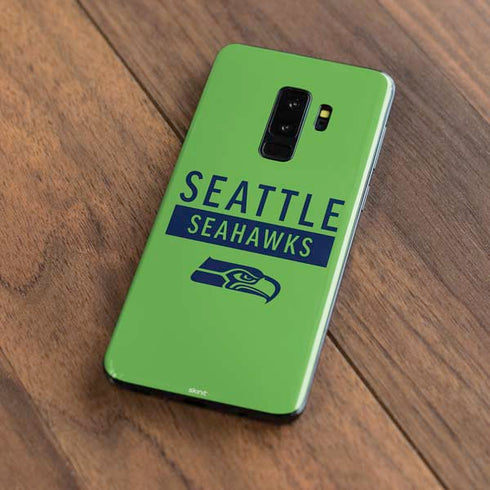 NFL Seattle Seahawks Green Performance Series Galaxy S9 Plus Skin
