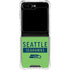 NFL Seattle Seahawks Green Performance Series Galaxy Z Flip5 5G Clear Case