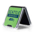 NFL Seattle Seahawks Green Performance Series Galaxy Z Flip5 5G Clear Case