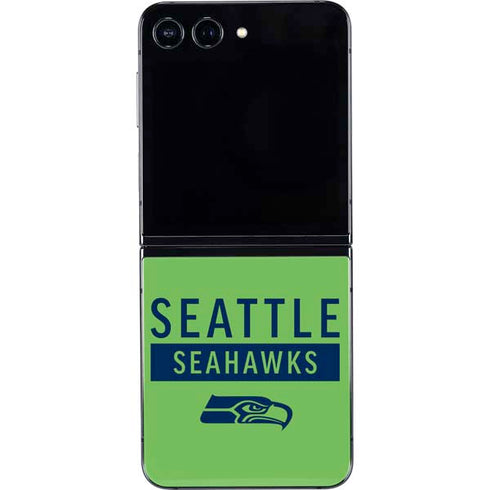 NFL Seattle Seahawks Green Performance Series Galaxy Z Flip5 5G Skin