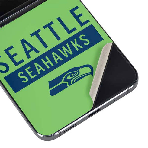 NFL Seattle Seahawks Green Performance Series Galaxy Z Flip5 5G Skin