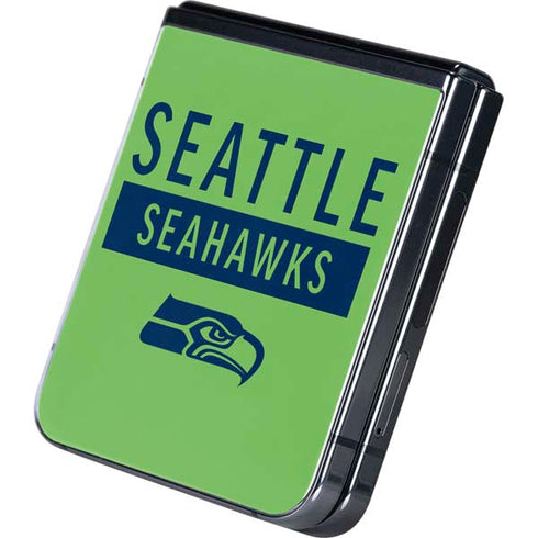 NFL Seattle Seahawks Green Performance Series Galaxy Z Flip5 5G Skin