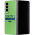NFL Seattle Seahawks Green Performance Series Galaxy Z Fold4 5G Skin