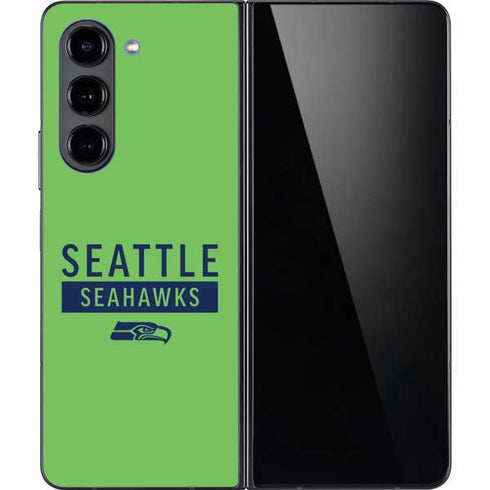NFL Seattle Seahawks Green Performance Series Galaxy Z Fold5 5G Skin