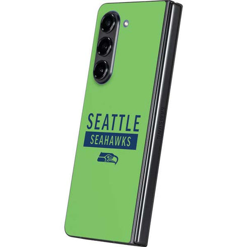 NFL Seattle Seahawks Green Performance Series Galaxy Z Fold5 5G Skin