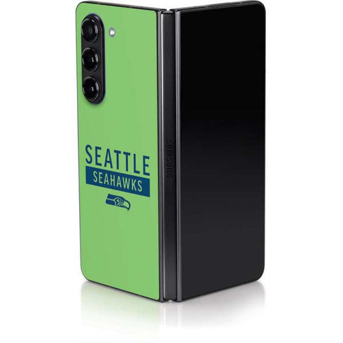 NFL Seattle Seahawks Green Performance Series Galaxy Z Fold5 5G Skin