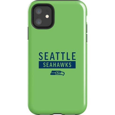 NFL Seattle Seahawks Green Performance Series iPhone 11 Impact Case