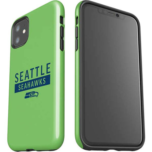 NFL Seattle Seahawks Green Performance Series iPhone 11 Impact Case