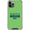 NFL Seattle Seahawks Green Performance Series iPhone 11 Pro Max Clear Case