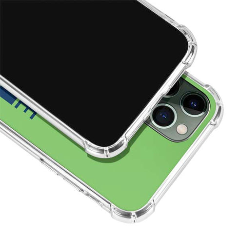 NFL Seattle Seahawks Green Performance Series iPhone 11 Pro Max Clear Case