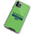 NFL Seattle Seahawks Green Performance Series iPhone 11 Pro Max Clear Case