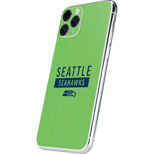 NFL Seattle Seahawks Green Performance Series iPhone 11 Pro Skin