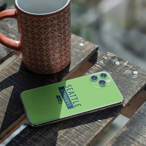 NFL Seattle Seahawks Green Performance Series iPhone 11 Pro Skin