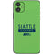 NFL Seattle Seahawks Green Performance Series iPhone 11 Skin