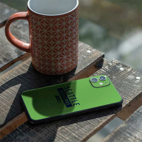 NFL Seattle Seahawks Green Performance Series iPhone 11 Skin