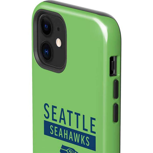 NFL Seattle Seahawks Green Performance Series iPhone 12 Impact Case