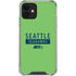 NFL Seattle Seahawks Green Performance Series iPhone 12 Mini Clear Case