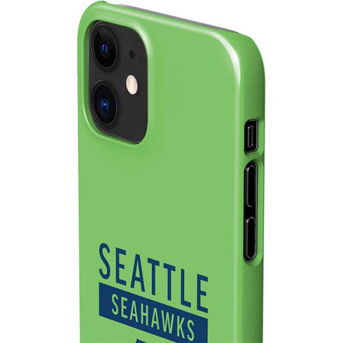 NFL Seattle Seahawks Green Performance Series iPhone 12 Mini Lite Case